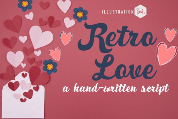 Retro Love Font