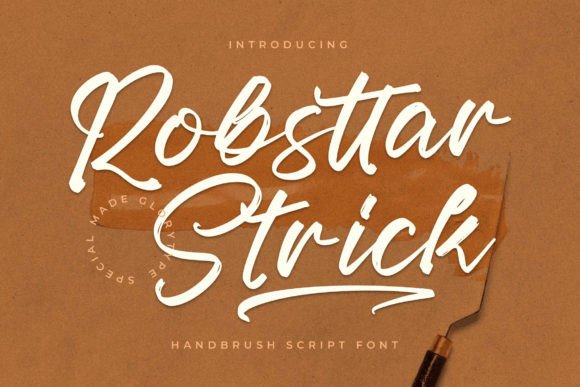 Robsttar Strick Font