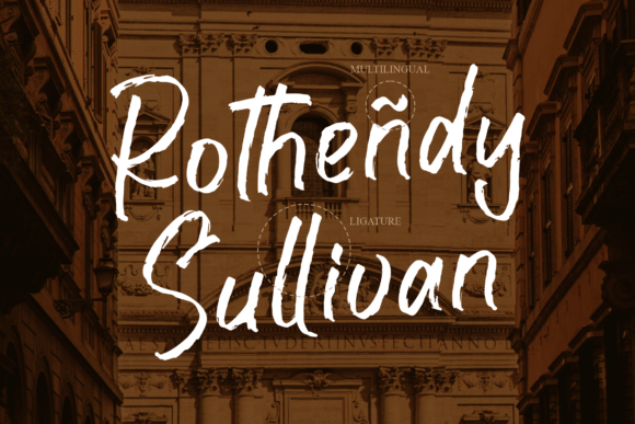 Rothendy Sullifan Font Poster 12