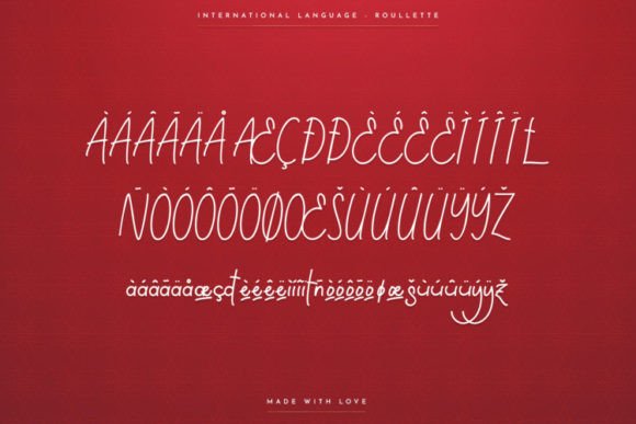 Roullette Font Poster 11