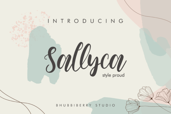 Sallyca Font Poster 1