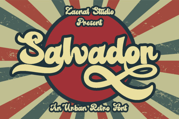 Salvador Font Poster 1