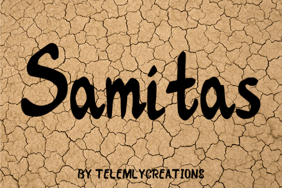 Samitas Font Poster 2