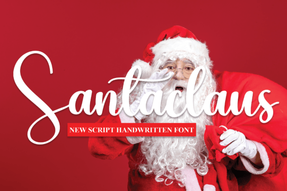 Santaclaus Font Poster 1