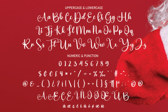 Santaclaus Font Poster 7