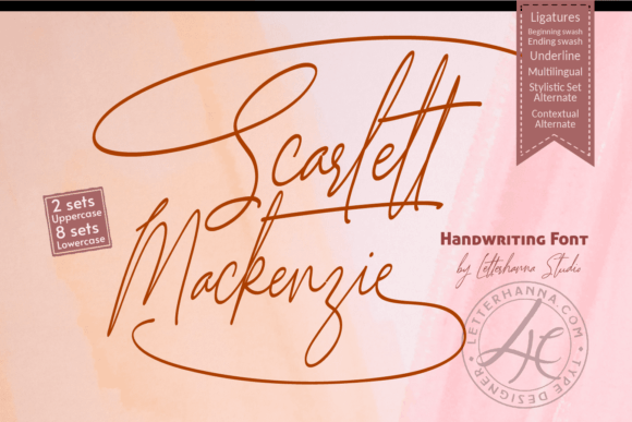 Scarlett Mackenzie Font