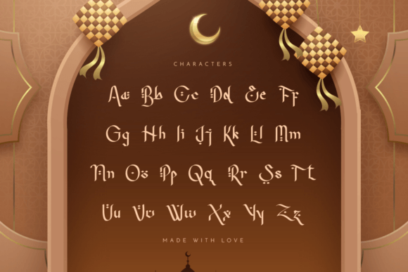 Selamat Ramadhan Font Poster 2