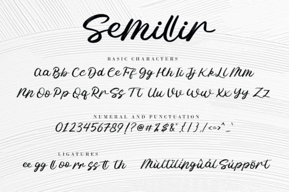 Semillir Font Poster 7