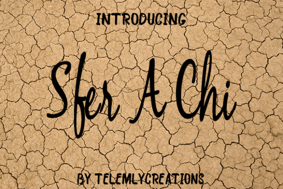 Sfer a Chi Font Poster 1