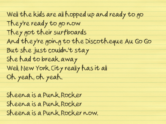 Sheena is a Punk Rocker Font Poster 5