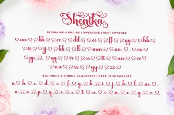 Shenika Font Poster 7