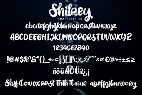 Shilrey Font Poster 5