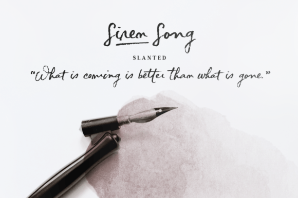 Siren Song Font Poster 10