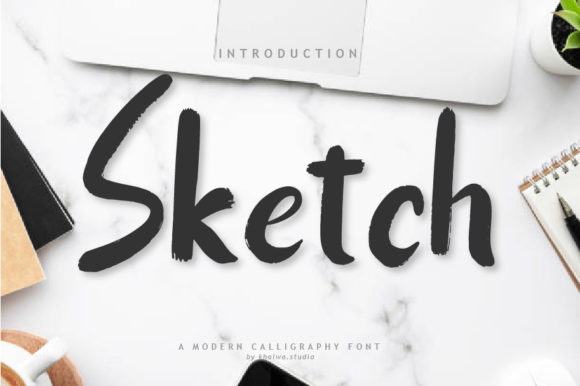 Sketch Font Poster 1