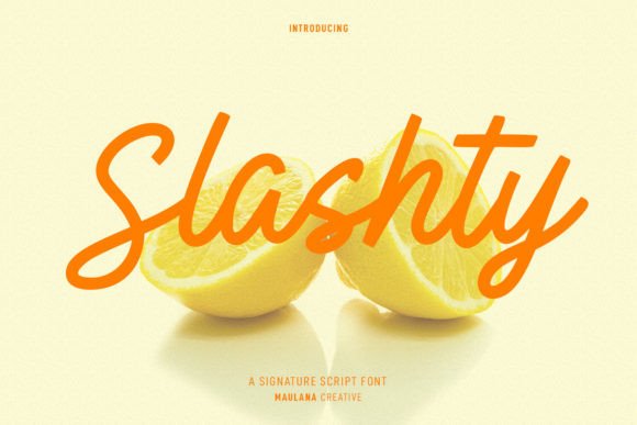 Slashty Font