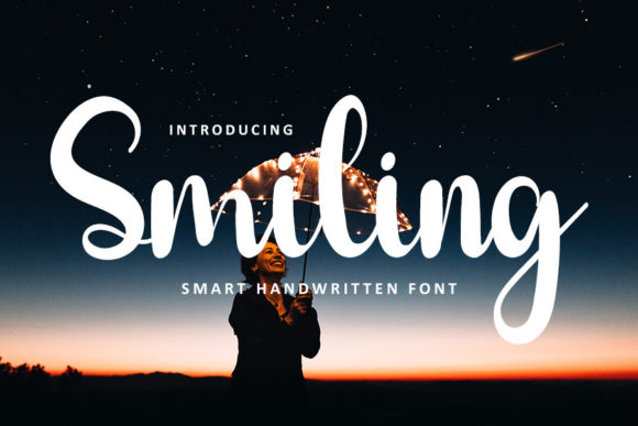 Smiling Font Poster 1