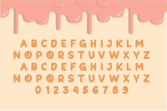 Smoothie Font Poster 2