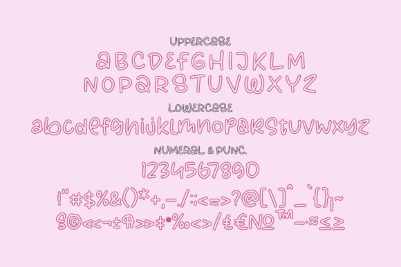 Smoothies Font Poster 13