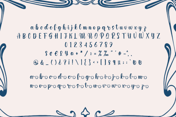 Soulmate Font Poster 3