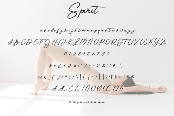Spirit Font Poster 5