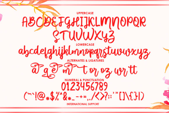 Srianty Script Font Poster 4