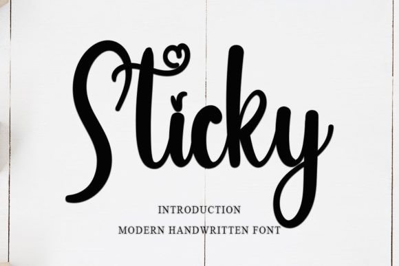 Sticky Font