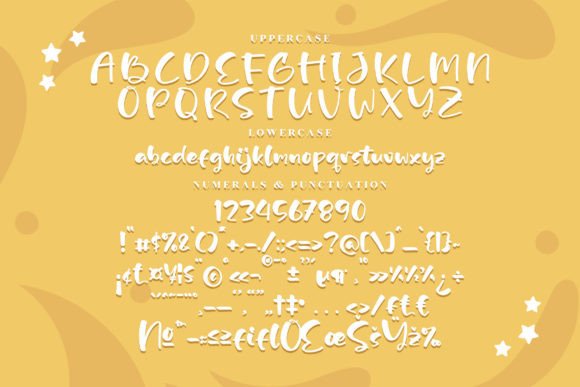 Stticker Borjues Font Poster 13