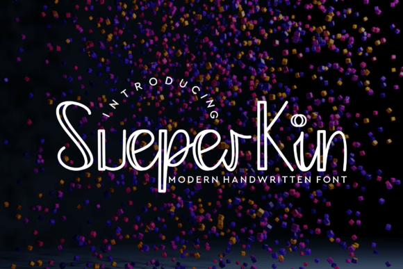 Sueperkin Font Poster 1