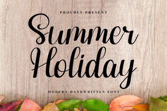 Summer Holiday Font