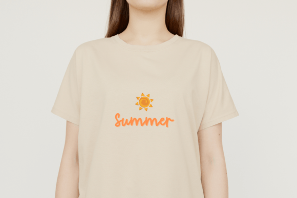 Summer Time Font Poster 4