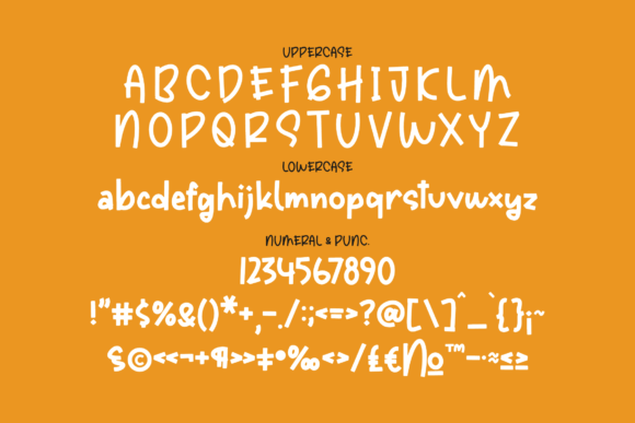 Sunkissed Font Poster 13