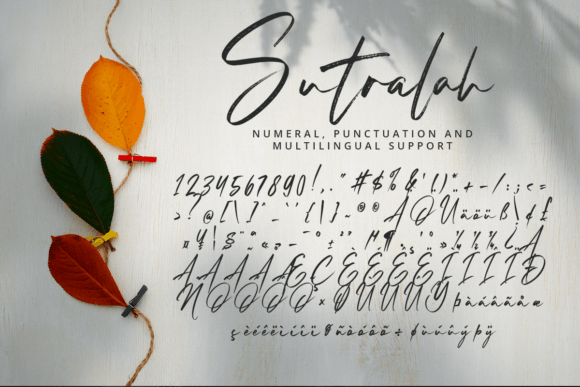 Sutralah Font Poster 10