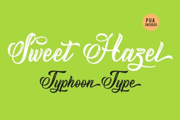 Sweet Hazel Font