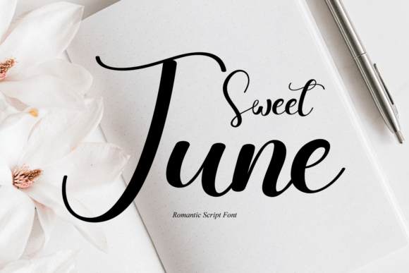 Sweet June Font Poster 1