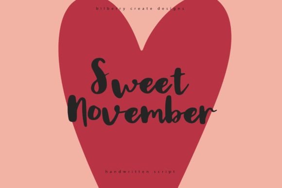 Sweet November Font