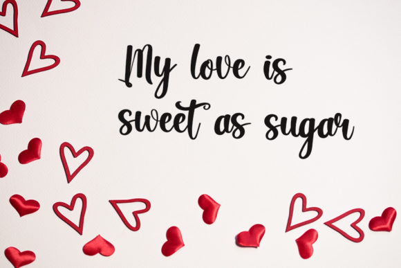 Sweet Sugar Font Poster 4