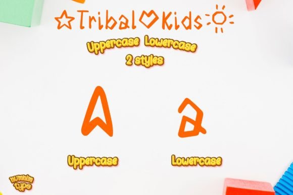 Tribal Kids Font Poster 2