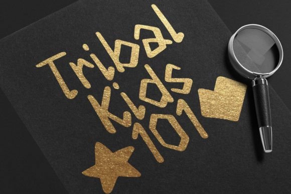 Tribal Kids Font Poster 3