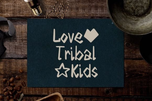 Tribal Kids Font Poster 6