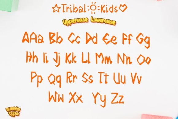 Tribal Kids Font Poster 7