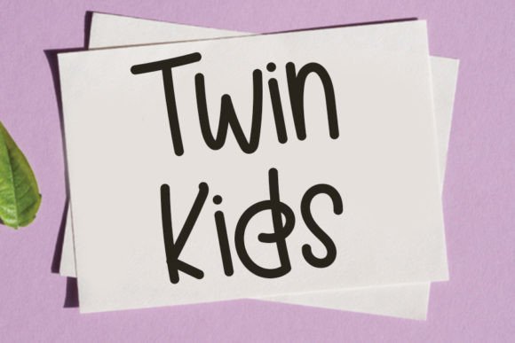 Twinkle Font Poster 4