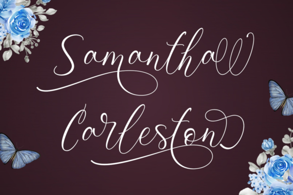 Veronika Script Font Poster 3