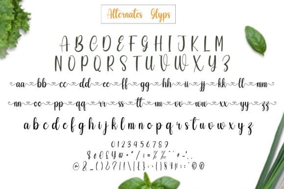 Vintage Font Poster 2