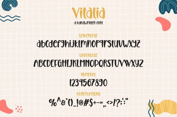 Vitalia Font Poster 6