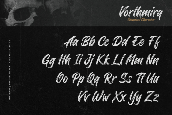 Vorthmirq Font Poster 8