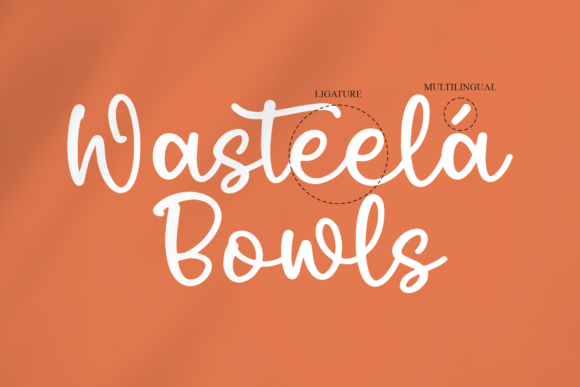 Wastela Bowls Font Poster 12