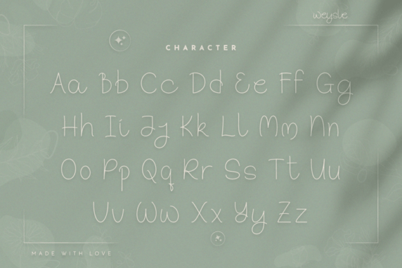 Weysle Font Poster 6