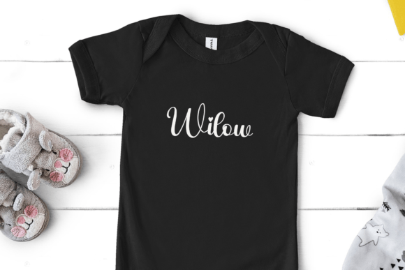 Willow Font Poster 5