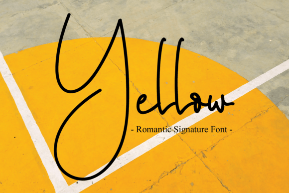 Yellow Font