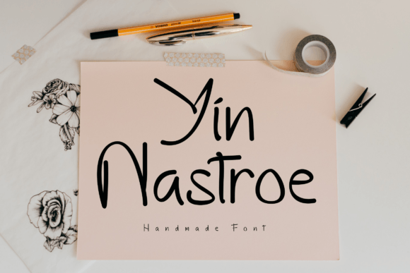 Yin Nastroe Font Poster 1